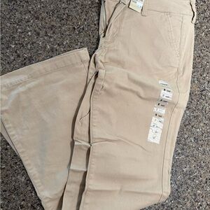 American Eagle Outfitters Women’s Boot Cut Jeans in Beige